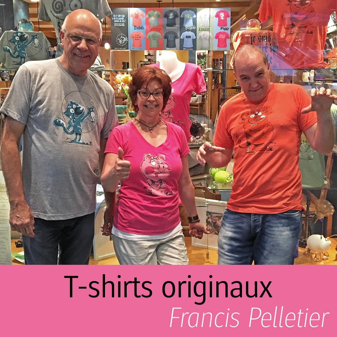 T-shirt de Francis Pelletier