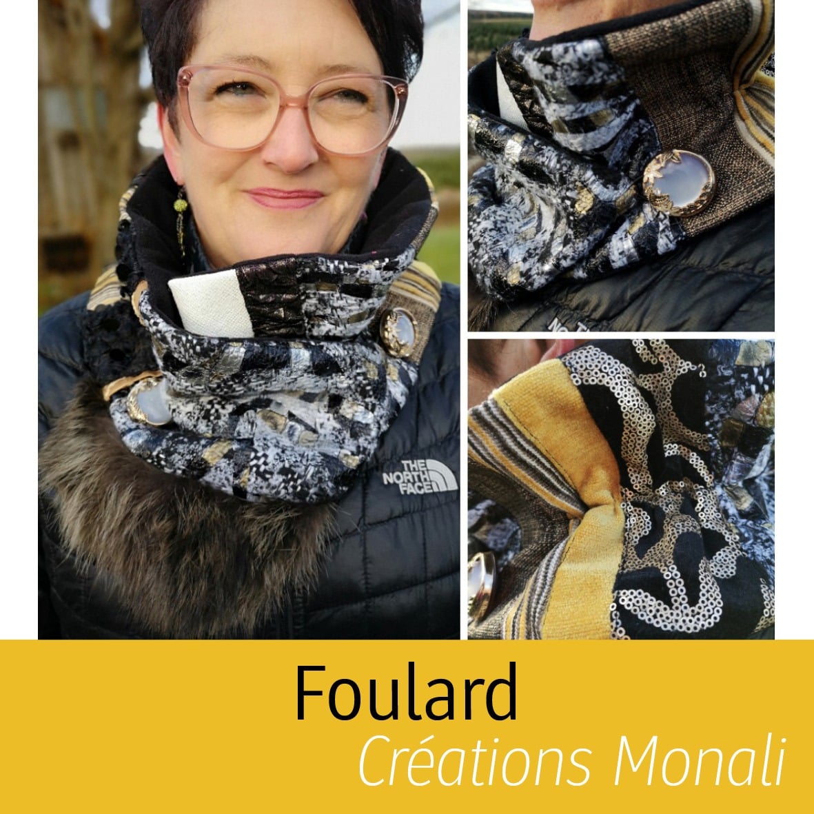 Foulard Créations Monali